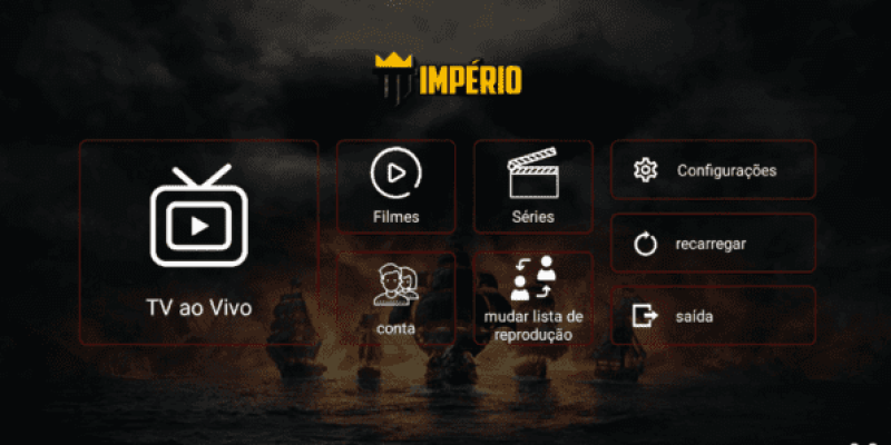 Aplicativo Império TV IPTV